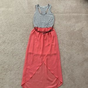 PacSun midi dress with belt